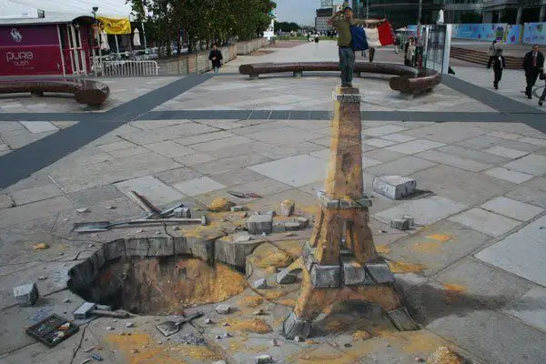 Street Art : Les incroyables fresques en trompe l’oeil de Julian Beever #44