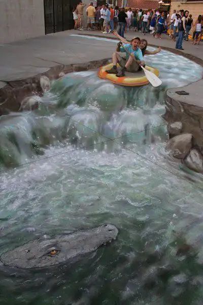 Street Art : Les incroyables fresques en trompe l’oeil de Julian Beever #47