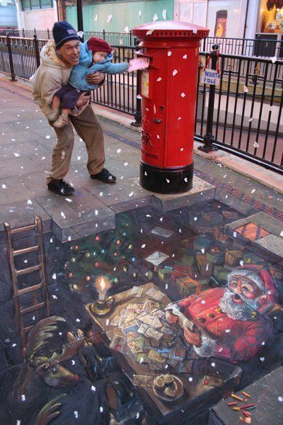 Street Art : Les incroyables fresques en trompe l’oeil de Julian Beever #49