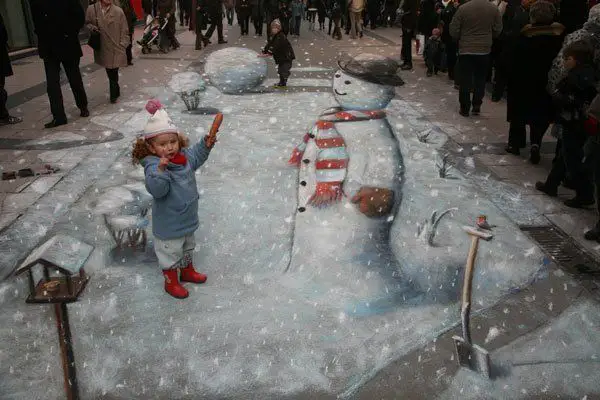 Street Art : Les incroyables fresques en trompe l’oeil de Julian Beever #52