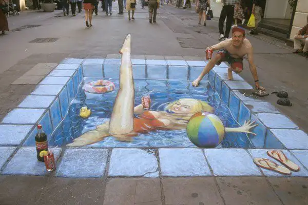 Street Art : Les incroyables fresques en trompe l’oeil de Julian Beever #2