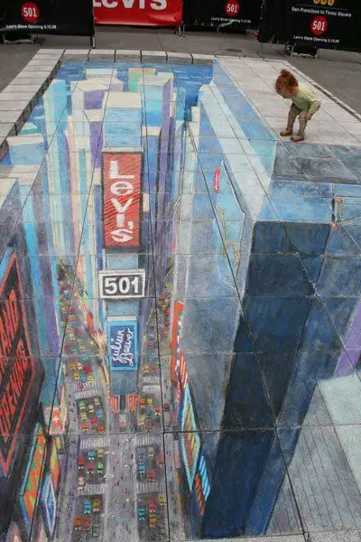 Street Art : Les incroyables fresques en trompe l’oeil de Julian Beever #5