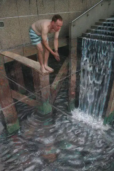 Street Art : Les incroyables fresques en trompe l’oeil de Julian Beever #7