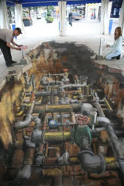 Street Art : Les incroyables fresques en trompe l’oeil de Julian Beever #10