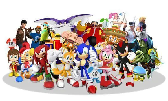 Quand Sonic fait la course avec d’autres héros de jeux vidéos