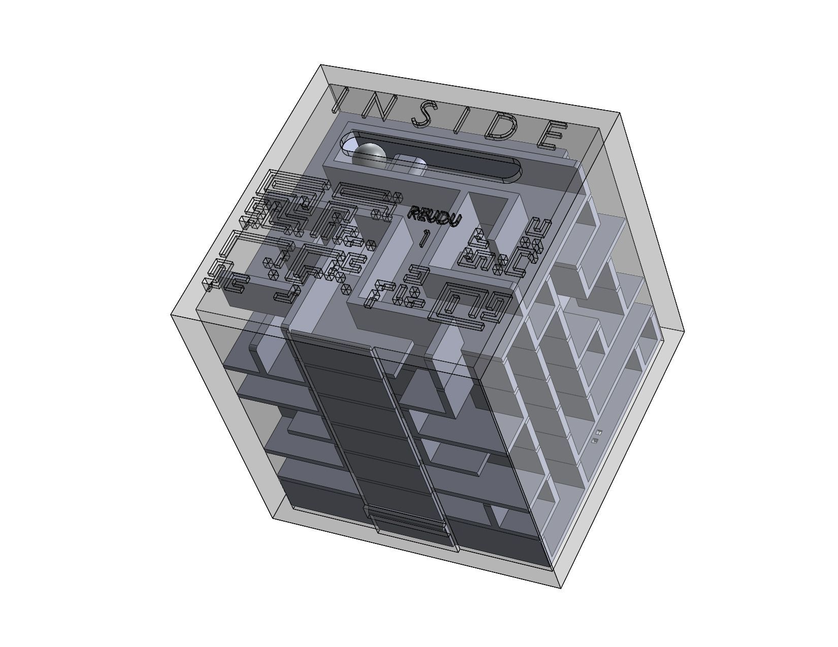 INSIDE³ ze Cube : un petit casse-tête 100% geek pour les fans de Minecraft ? #8