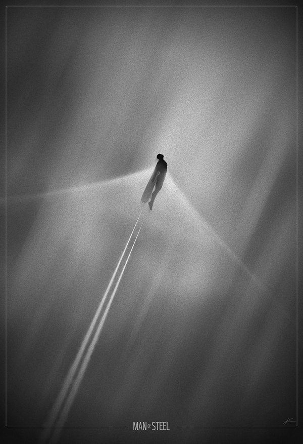 10 Posters de super-héros en Noir et Blanc #3