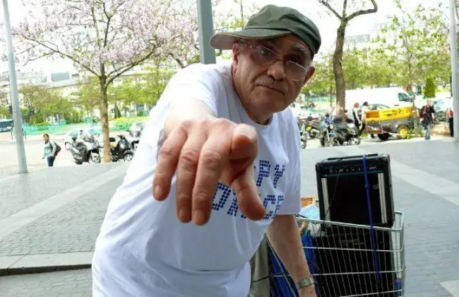 Papy a la pêche