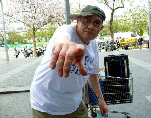 Papy a la pêche