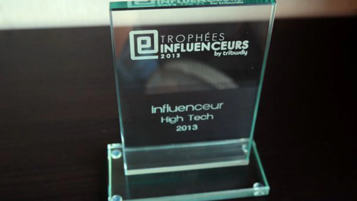 PIX GEEKS remporte le Trophée Influenceur Tribway dans la catégorie High Tech