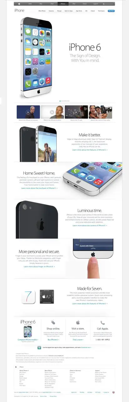 IPhone 6 : un écran 4.3 pouces