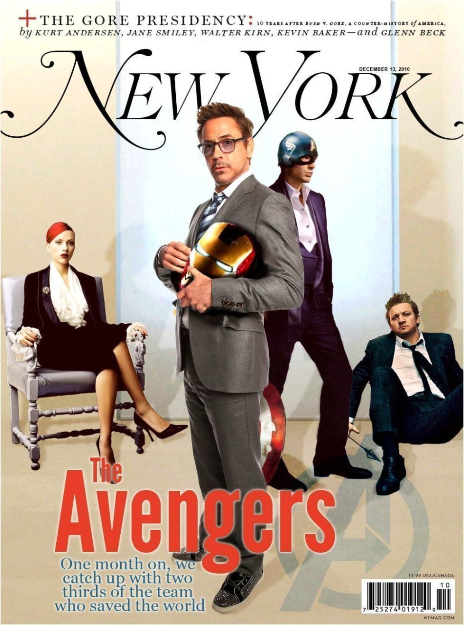 Les Avengers s’affichent dans les journaux US #13