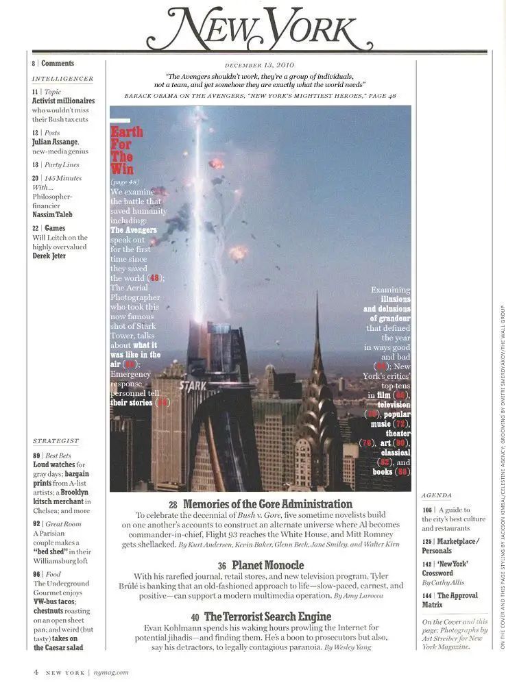 Les Avengers s’affichent dans les journaux US #14