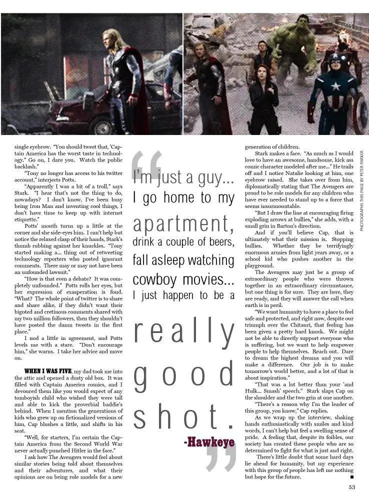 Les Avengers s’affichent dans les journaux US #19