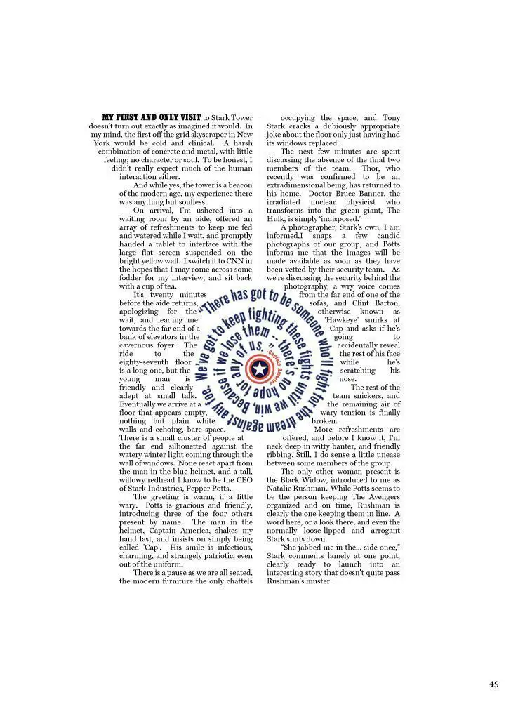 Les Avengers s’affichent dans les journaux US #16