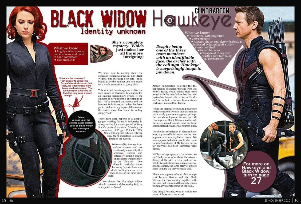 Les Avengers s’affichent dans les journaux US #10