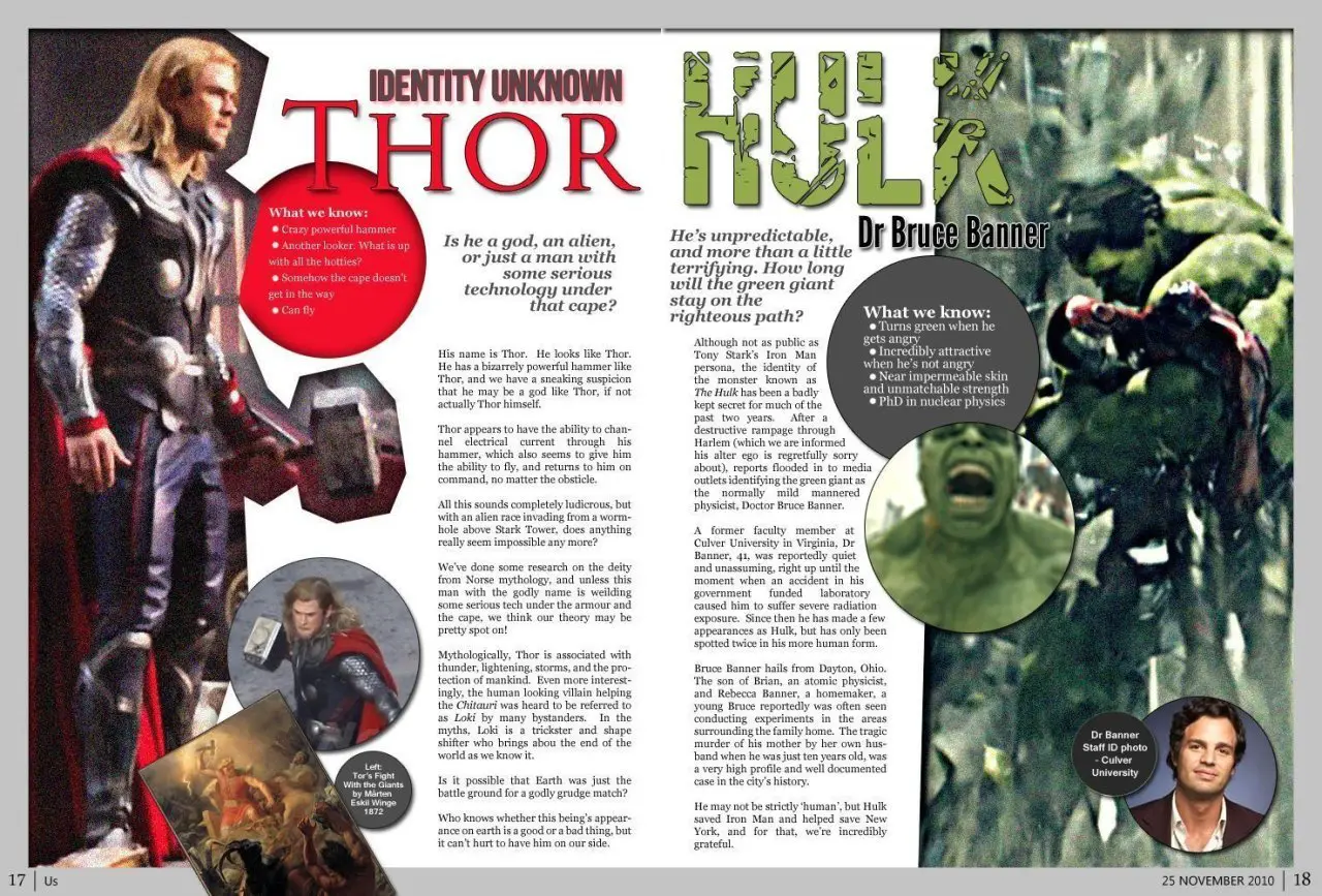Les Avengers s’affichent dans les journaux US #11