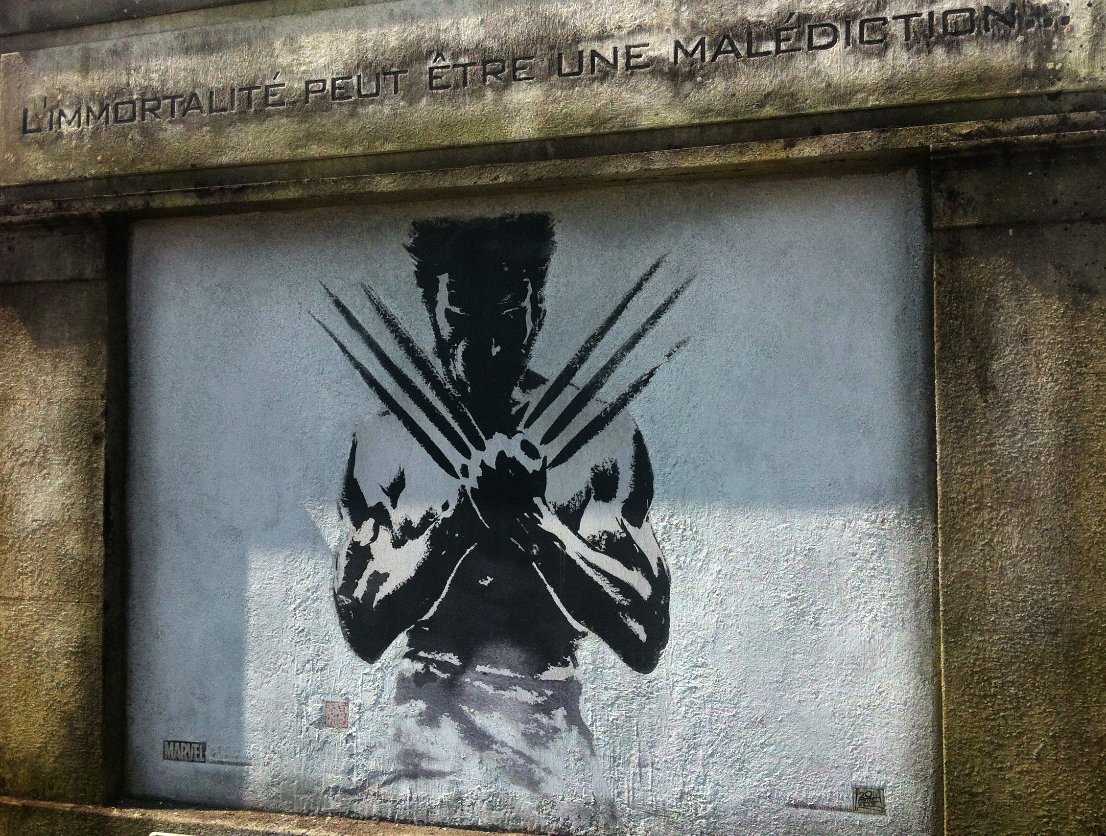 Wolverine serait enterré Porte de Pantin #5