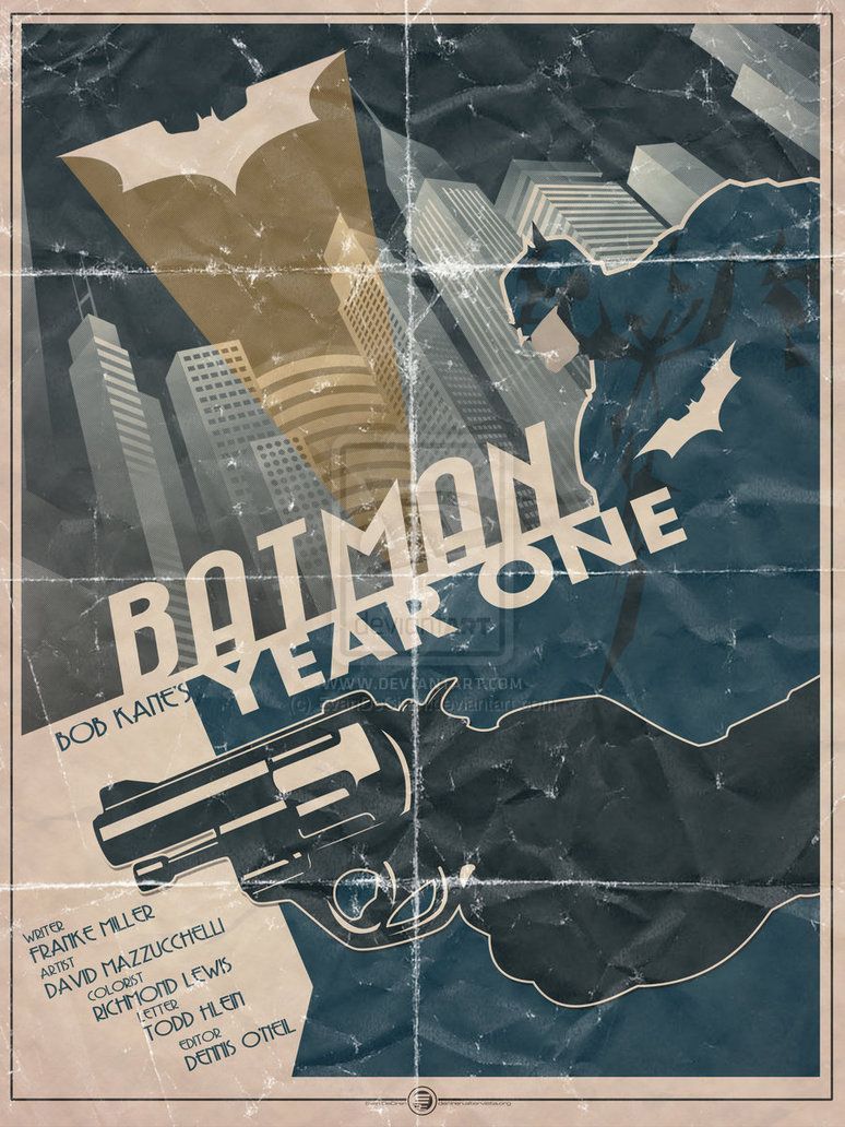 4 couvertures de Comic Books façon affiches de films
