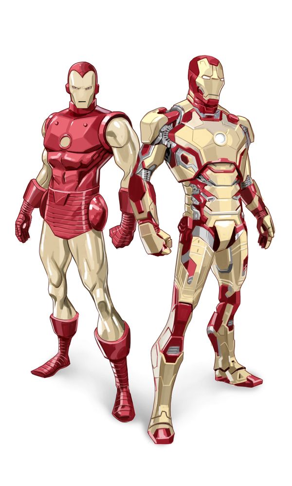 7 illustrations de Super Héros décomposées depuis l’esquisse jusqu’au rendu final #21
