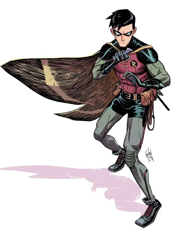 7 Illustrations de Super Héros décomposées depuis l’esquisse jusqu’au rendu final #34