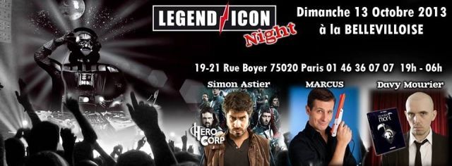 Dis, tu viens à la Legend Icon Night à la Bellevilloise ? #2