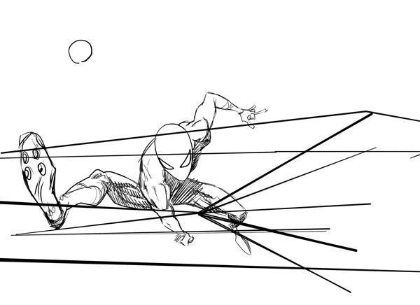 7 illustrations de Super Héros décomposées depuis l’esquisse jusqu’au rendu final #6