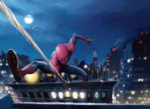 7 Illustrations de Super Héros décomposées depuis l’esquisse jusqu’au rendu final #7