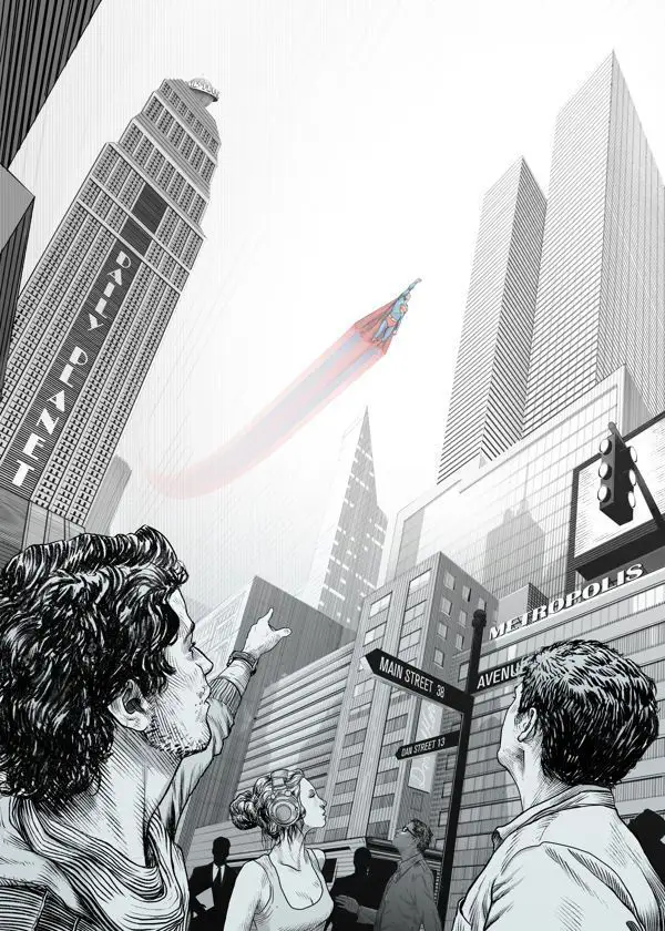 7 Illustrations de Super Héros décomposées depuis l’esquisse jusqu’au rendu final #29
