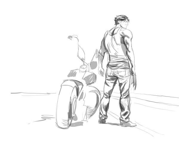 7 illustrations de Super Héros décomposées depuis l’esquisse jusqu’au rendu final #16