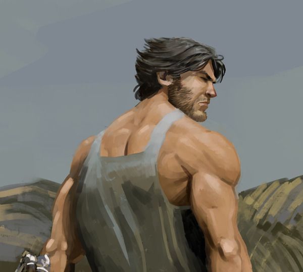 7 illustrations de Super Héros décomposées depuis l’esquisse jusqu’au rendu final #19