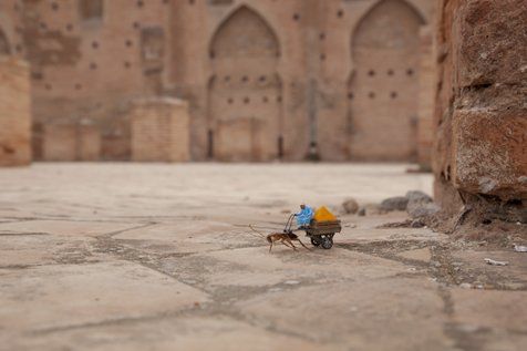 Street Art : Les Little People de Slinkachu se mobilisent contre le chômage #34