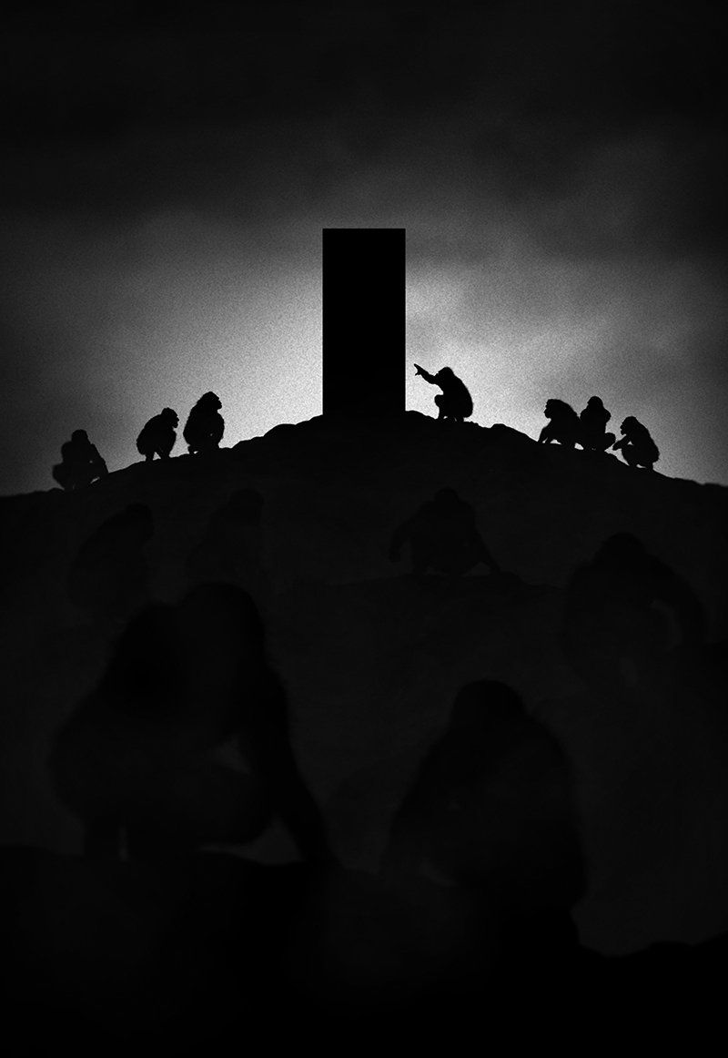 Des posters de films stylisés en noir et blanc #3
