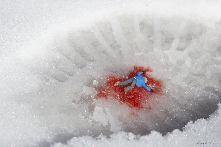 Street Art : Les Little People de Slinkachu se mobilisent contre le chômage #28