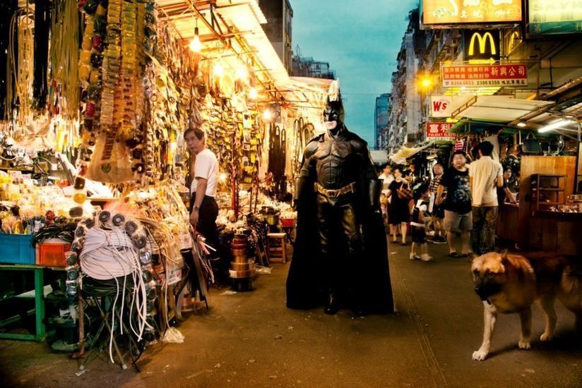 J’ai croisé Batman au supermaché
