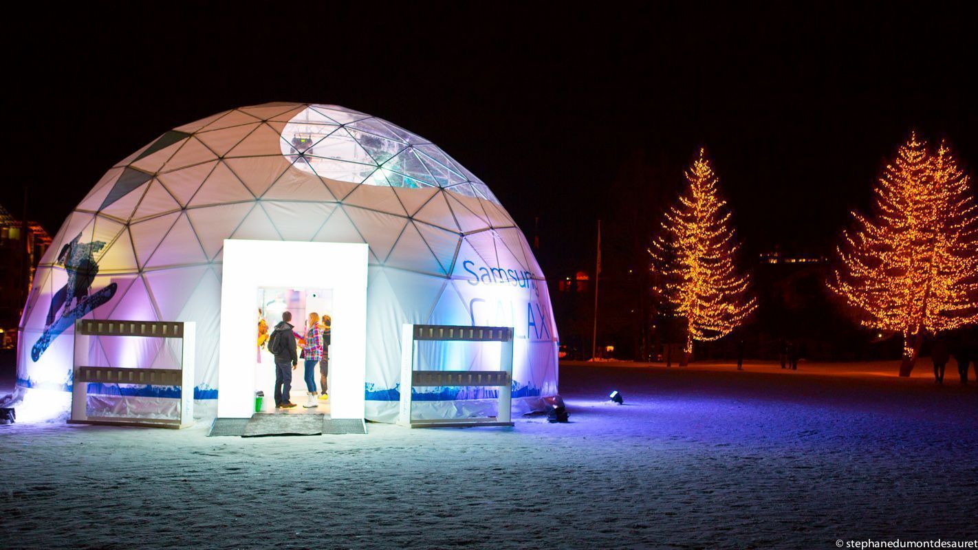 Empruntez une Samsung Galaxy Gear pour la journée à Val d’Isère