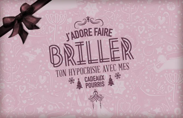 Des papiers cadeaux de Noël WTF à imprimer #4