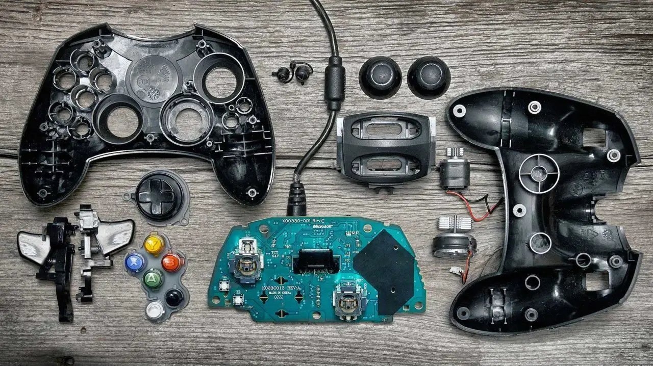 Anatomie des manettes de consoles de jeux vidéo