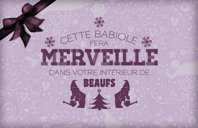 Des papiers cadeaux de Noël WTF à imprimer #7