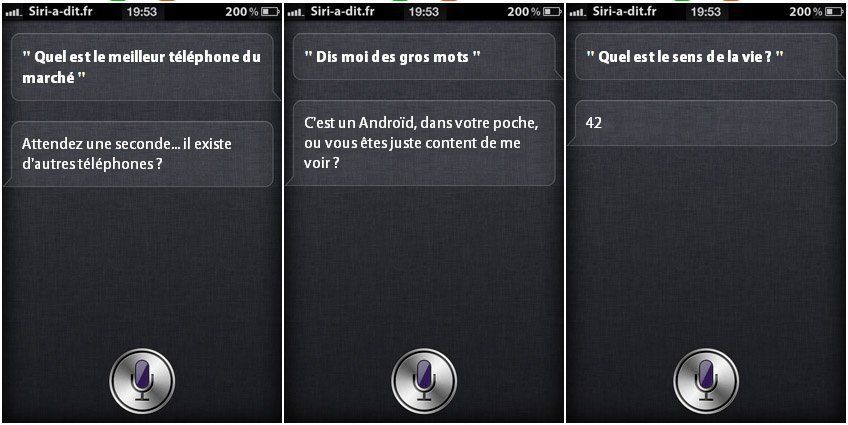 Quand 2 iPhone discutent ensemble … #2