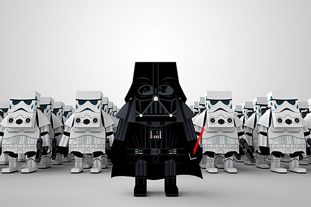Stars Wars Paper Toys