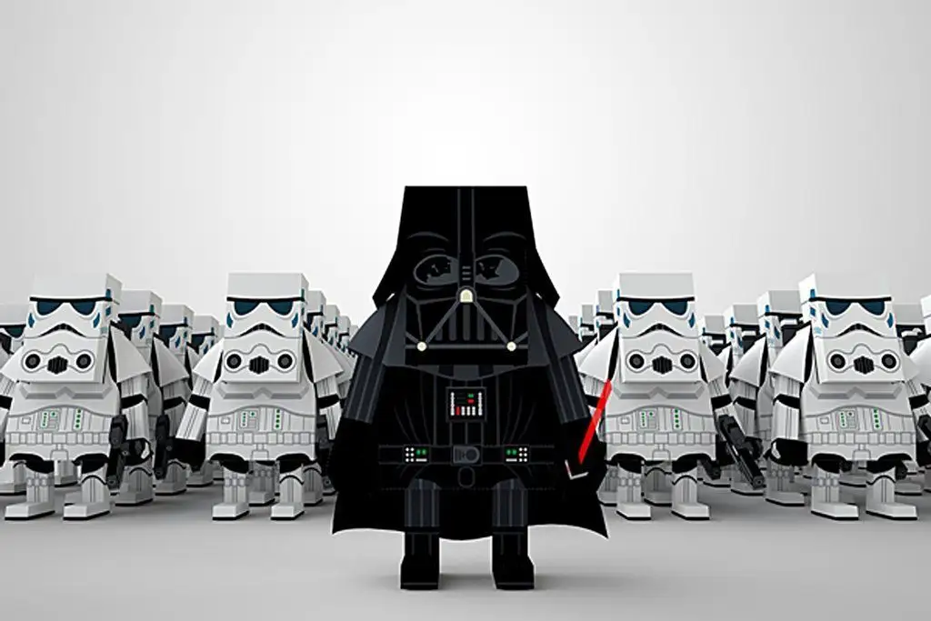 Stars Wars Paper Toys