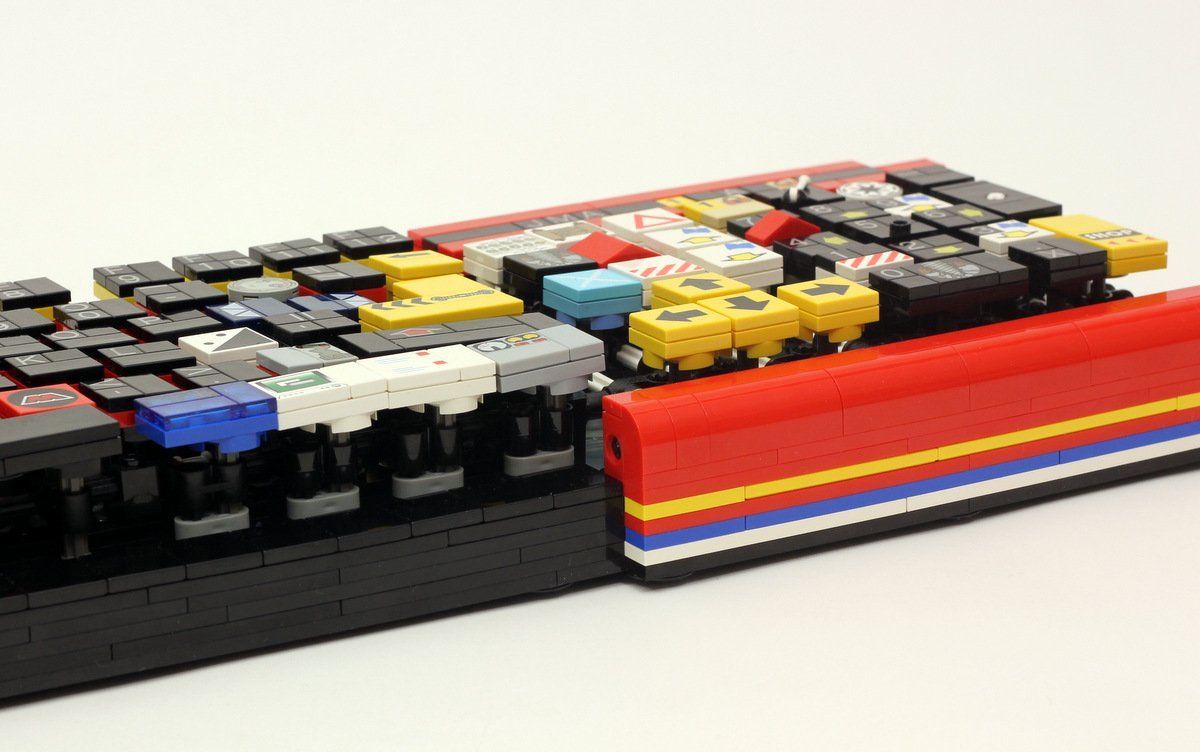 Un incroyable clavier tout en LEGO #4