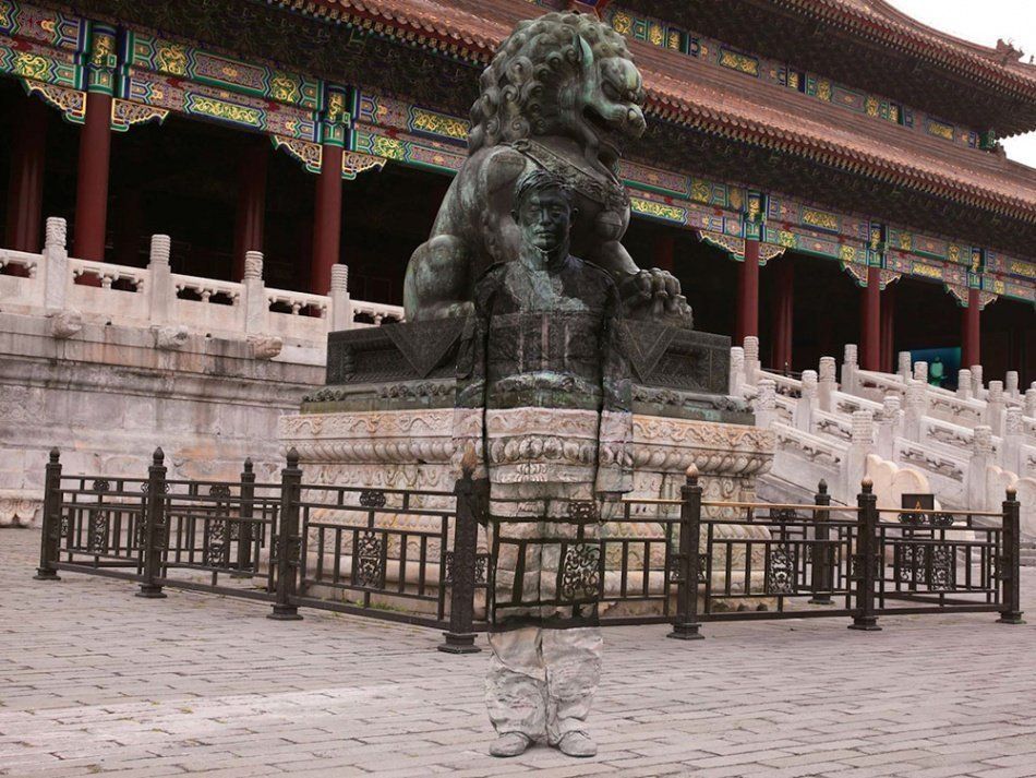 Ne jouez jamais à cache-cache avec Liu Bolin #8