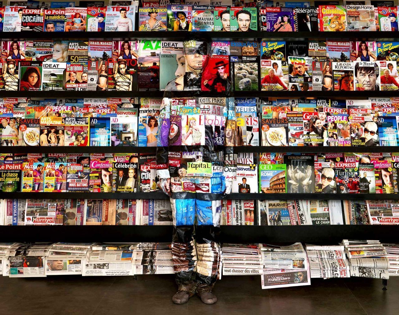 Ne jouez jamais à cache-cache avec Liu Bolin #41