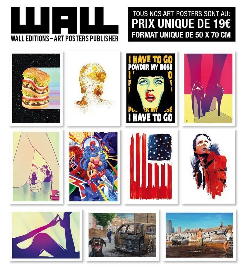 Wall Editions : de superbes posters à prix malins