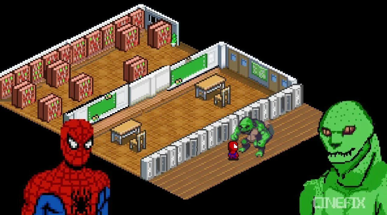 spider-man-8-bit