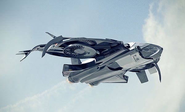 Sting R12 : un avion futuriste inspiré d’Avengers #5