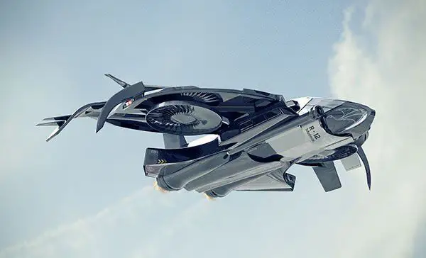 Sting R12 : un avion futuriste inspiré d’Avengers #5