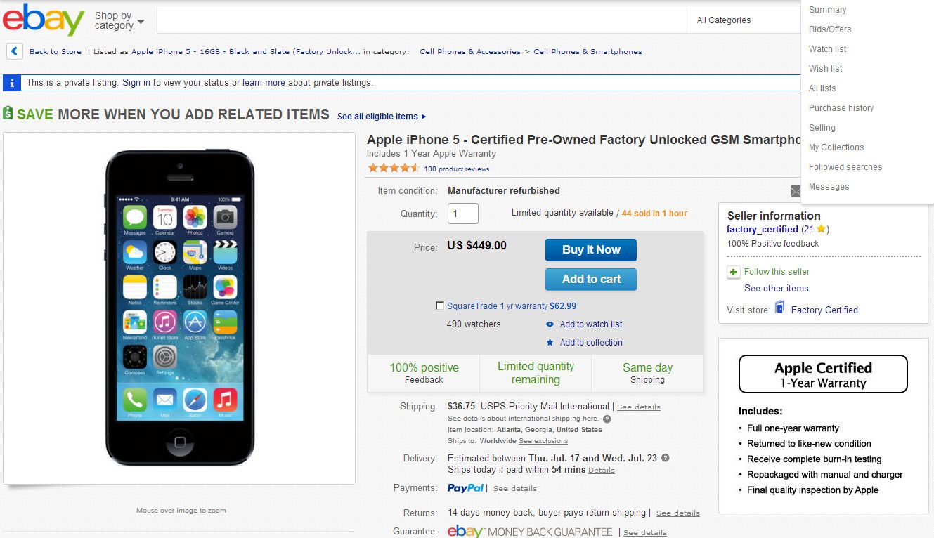 Apple déstocke des iPhone reconditionnés à prix cassés #9